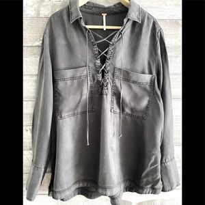 Free people shirt. Worn 2xs Excellent condition